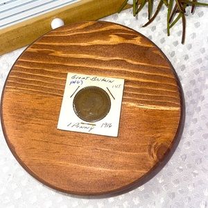 1916 Great Britain Penny Rare Y#63.